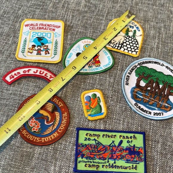 Girl Scout Boy Scout merit badges vintage - Picture 9 of 10